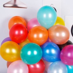 10'' (25 cm) Latex Pearl Ballon (100 stk)