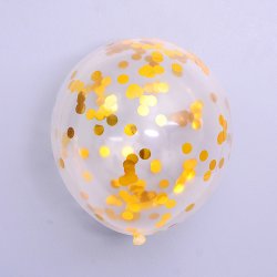 12&Prime; (30cm) konfetti ballon (50stk)