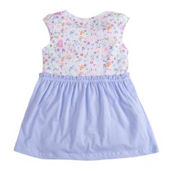 B�rne kjole med tryk - Kanin