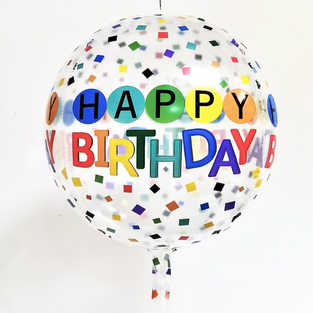 lovende Seminary uudgrundelig 22'' (55CM) 4D-balloner til fødselsdagen - Fødselsdag -  www.kids-happyland.dk