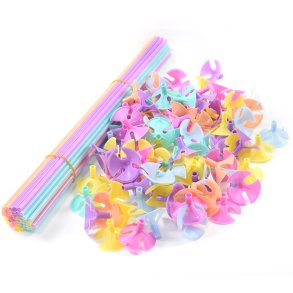 Ballonpinde - blandet farve（100stk）