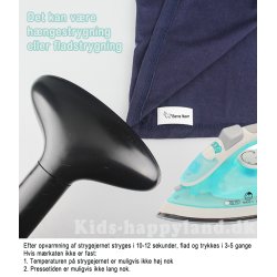 Strygebnd til print af klistermrker for navnestempel