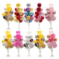 Ballonstativ med hjertefatning ( til 11 balloner&#65289;