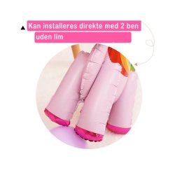 Folieballon Enhj�rning med aftagelige ben