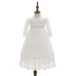 Dbskjole med Kronblade