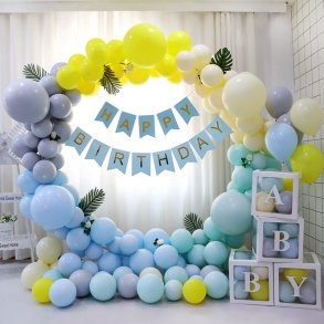 Cirkel Backdrop Hvid