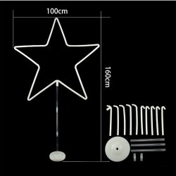 Ballonstativ Stjerne Dekoration 