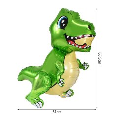 Selvstativ dinosaur ballon med bev�gelige ben 