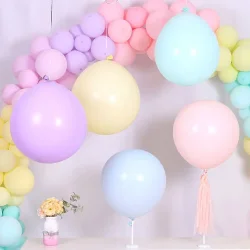 18&Prime; (45cm) Macaron Ballon (5 stk)