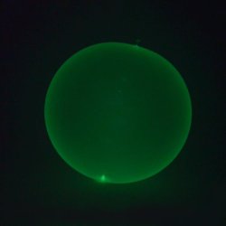 50 CM Gummi Ballon-Natbelysning