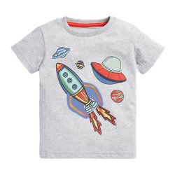 T-shirt med tryk - Space