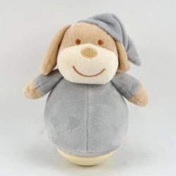 Baby plys legetj - hund tumbler