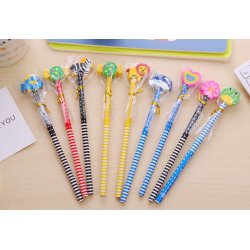 Blyant med s�dt viskel�der