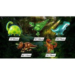 Dinosaur tema fdselsdagsfest dekoration st 84stk