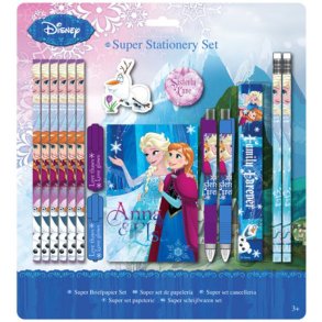 Disney Frost Skrivest Anna og Elsa 16 dele