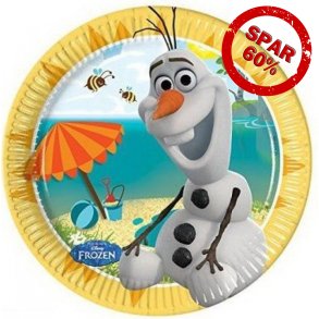 Disneyfrozen Papirtallerken 8 stk