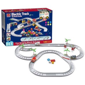 Pdagogisk byggeklods Jernbane fleksibelt banelegetj