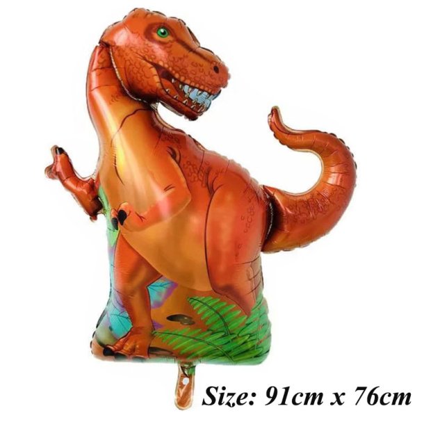 Folie Ballon Dino Tyrannosaurs 91*76cm