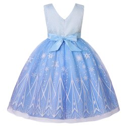 Festkjoler - Blonder med sne -bl�