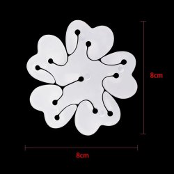 Blomster Ballon Clips 11 i 1