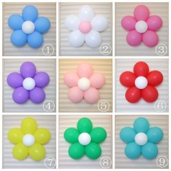 Blomster Ballon Clips 6 i 1