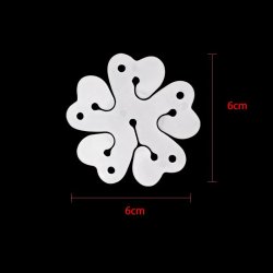 Blomster Ballon Clips 6 i 1