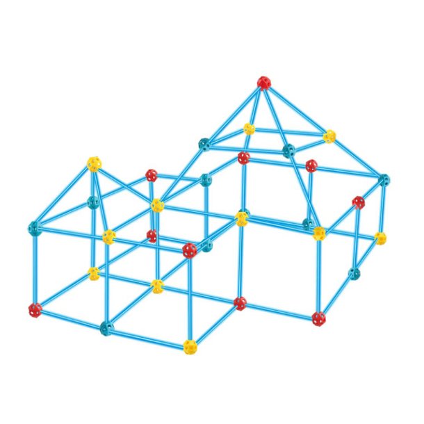 Fort byggest/ Slotte tunneler telte kit 128dele