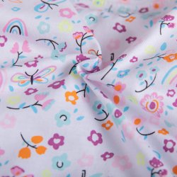 B�rne kjole med tryk - Kanin