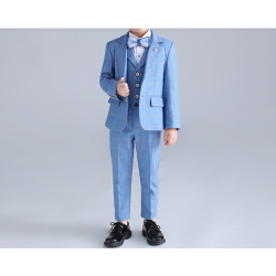 Jakkest til brn bl- 5 dele