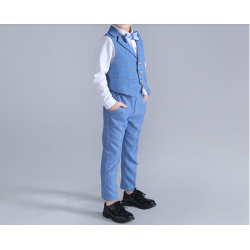 Jakkest til brn bl- 5 dele