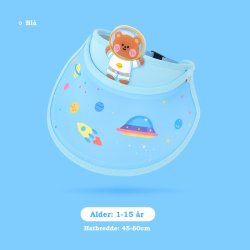 Kasket / solskygge med tryk