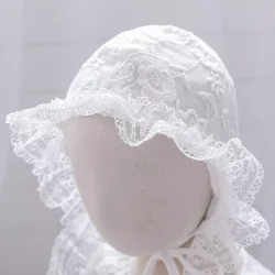 Dbskjole med Blomster