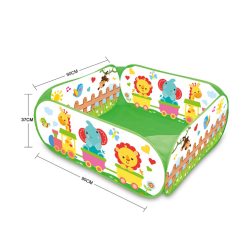 Legeplads til sm�b�rn med 40 stk poolbolde