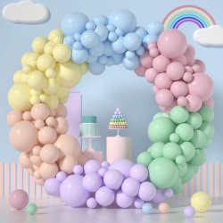 Cirkel Backdrop Hvid