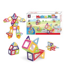 Magnetisk byggelegetj 38 stk