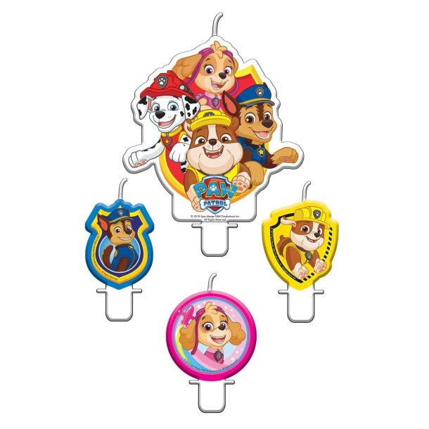 Paw Patrol Kagelys 4 stk