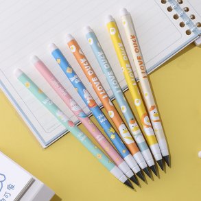 Uendelig blyant med sdt dyremnster