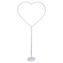 Ballonstativ Hjerte Dekoration 144 cm