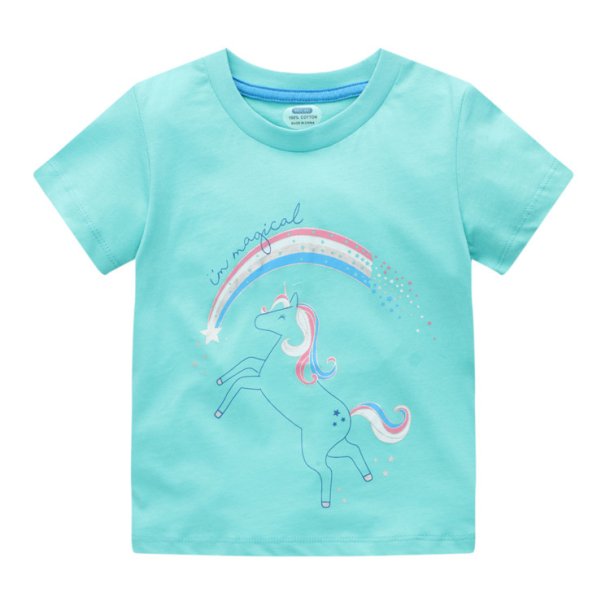 T-shirt med tryk - pony