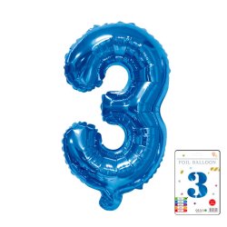 Tal Folieballon Metallisk Bl�