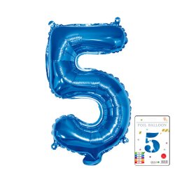 Tal Folieballon Metallisk Bl�