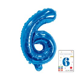 Tal Folieballon Metallisk Bl�