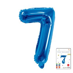 Tal Folieballon Metallisk Bl�