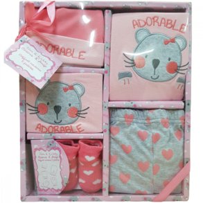 Gaveske til baby - gave til nyfdt -Pige