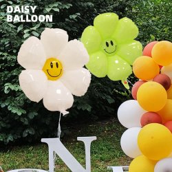 Tusindfryd Folieballon Macaron Gul