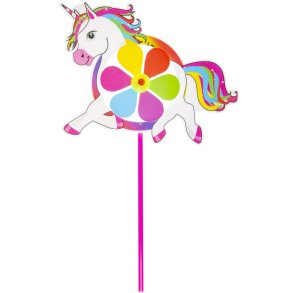 Vindmlle enhjrning 30 cm lyserd