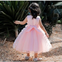 Patchwork Kjole Med Ydeevne Perler - Lyserd