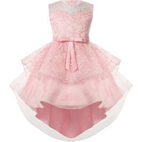 Festkjoler - Ny kollektion Lang balkjole - Lyserd