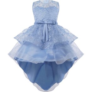 Festkjoler - Ny kollektion Lang balkjole - Bl 