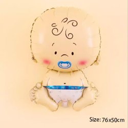 Folieballoner Baby F�dselsdag 